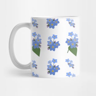 Forget me not flowers Mug